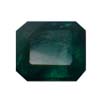 Octagon, Minor Inclusions Emerald.Given weight is approx.